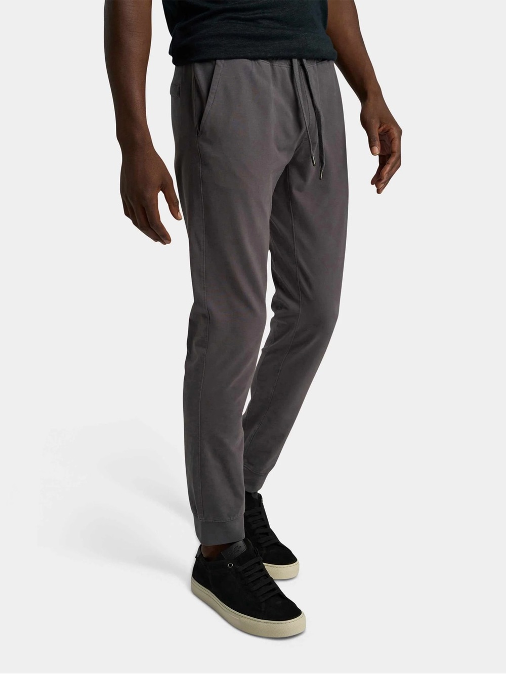 Good Man Brand Jetset Gray Flex Pro Jersey Modern Tapered Jogger Pants XL NWT